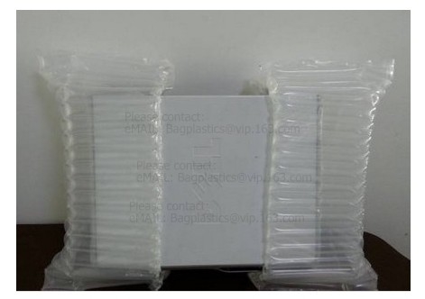 los bolsos de la almohada del amortiguador de aire, aire inflable llenaron el bolso de la almohada, bolso recycable a prueba de choques de la botella de cristal de la almohada del aire, bagplastics