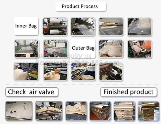 Airbag de encargo del balastro de madera del envase de papel del diseñador de las bolsas de papel de Kraft, airbag del balastro de madera del bolso del embalaje de la almohada para el envase, Kraf