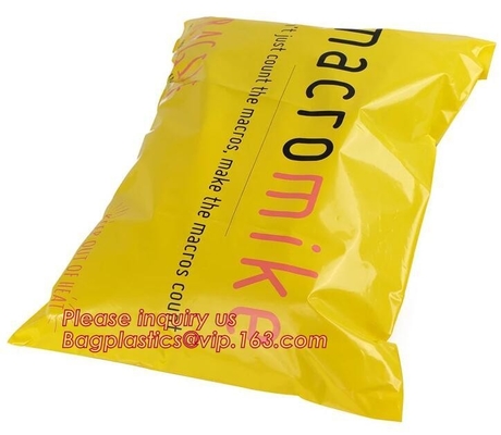 Bolso biodegradable abonable para la ropa, franqueo biodegradable abonable del mensajero de los bolsos del logotipo de encargo del anuncio publicitario el 100% de Biobag
