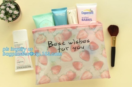 100% bolso multiusos de la caja de los efectos de escritorio del bolso del lápiz de la cremallera de la lona del algodón 12oz, lápiz suave po de la cremallera del bolso de los efectos de escritorio de la lona