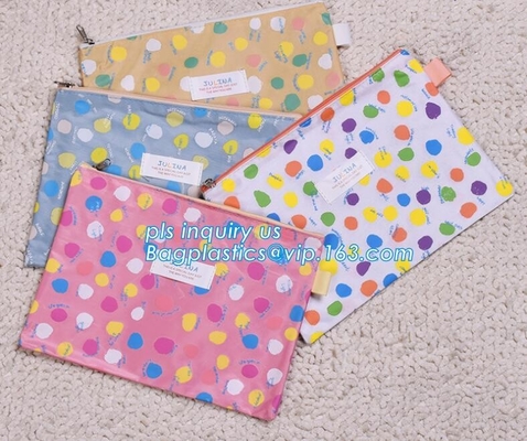 Bolso barato promocional del lápiz de Logo Printing Custom Canvas Stationery, organizador multifuncional Bag del almacenamiento de los efectos de escritorio