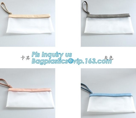 La caja de lápiz personalizada del neopreno, bolso del lápiz del neopreno, bolso del lápiz del PVC de Transparant de la cremallera, imprimió el zippe del PVC del marco de la foto