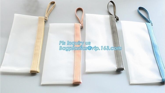 La caja de lápiz personalizada del neopreno, bolso del lápiz del neopreno, bolso del lápiz del PVC de Transparant de la cremallera, imprimió el zippe del PVC del marco de la foto