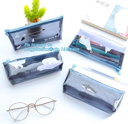 Bolso frotsed claro plástico reciclable que empaqueta, bolso del PVC de Matte Vinyl Slider k de la cremallera del resbalador para el empaquetado de la ropa