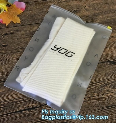 bolso de encargo a prueba de humedad de empaquetado de la cremallera de la cerradura del resbalador, bolso del sello del patio de la cremallera del resbalador, fabricante Clear Vinyl Slide de China