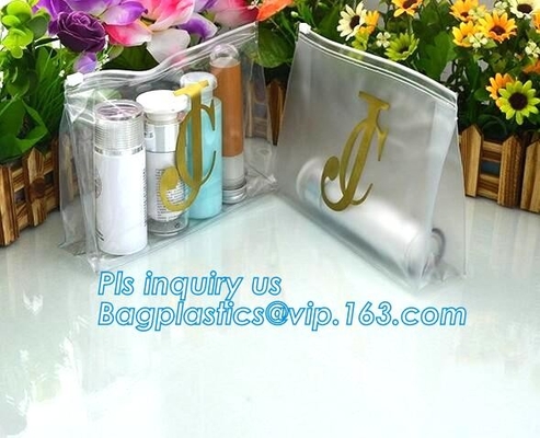 bolsos de la manija de los efectos de escritorio con la cremallera del resbalador, la bolsa de plástico del bolso de la cremallera del resbalador con el bolso/el resealab del resbalador de la cerradura de la cremallera de la cremallera/pvc