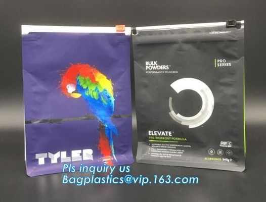 bolsa plástica con la bolsa plástica de la cerradura de la cremallera de la diapositiva de la cremallera, bolsa del resbalador del pvc, bolsa de la diapositiva del PVC, cremallera del documento de la cerradura de la cremallera del resbalador