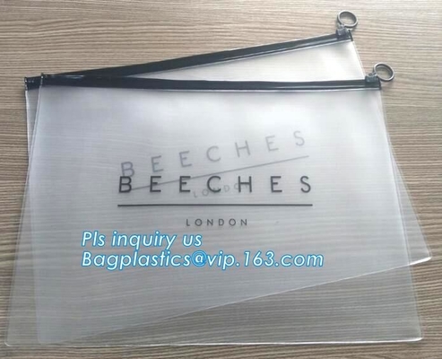 El empaquetado cosmético modificó bolso de empaquetado del PVC del viaje del resbalador del pvc claro del bolso para requisitos particulares/de la fabricación, bolso de empaquetado del pvc, cremallera del resbalador