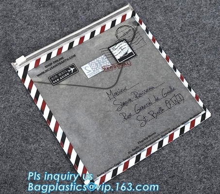 BOPP CPP imprimió los bolsos plásticos de la cremallera del resbalador para el bolso de empaquetado del hogar de la ropa, bolso de la cremallera del resbalador/cerradura transparente de la cremallera