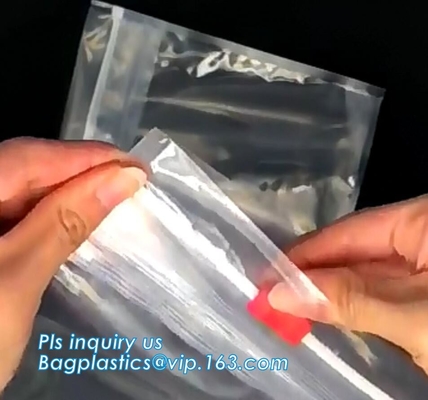 Bolso promocional del artículo de tocador del PVC con la cremallera y el resbalador, bolsos de la cerradura de la cremallera del resbalador del logotipo del OEM, 5 libras 10lb 15lb 20lb 25lb Sta plástico