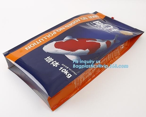 El empaquetado del pienso del resbalador k empaqueta el bolso plástico de la comida de perro, embalando vagos de empaquetado que se puede volver a sellar del alimento para animales de perro de la cerradura 2Kg de la cremallera
