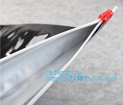 resbalador lateral del escudete bolso con la cremallera del resbalador, bolso del alimento para animales de 15 kilogramos del acondicionamiento de los alimentos de perro con el sello del resbalador, empaquetado de la invitación del perro supl.