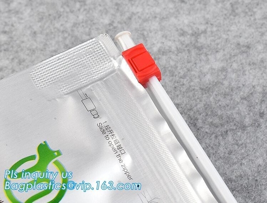 resbalador lateral del escudete bolso con la cremallera del resbalador, bolso del alimento para animales de 15 kilogramos del acondicionamiento de los alimentos de perro con el sello del resbalador, empaquetado de la invitación del perro supl.
