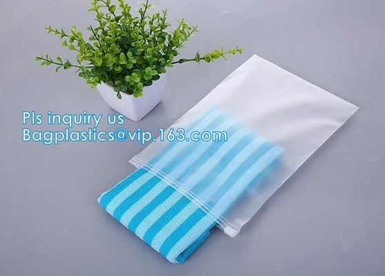 Bolso del resbalador de la cremallera del PVC para el ultramarinos que viaja que empaqueta, bolsos de los documentos del pvc de la cremallera del resbalador que embalan, prenda impermeable Cosme de las mujeres