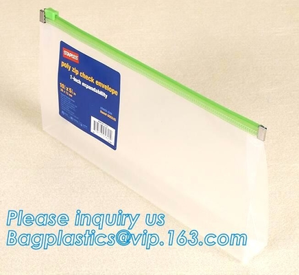 Cheque del equipaje, efectivo y bolsos del transporte del control, servicio del bolso del depósito para corporativo, bolso del depósito del cheque, SEGURO del VIAJE de TUI