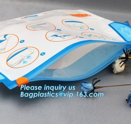 El mini bolso de encargo de k, heló el bolso del Pvc k, resbalador Frosty Soft Bag Pouch, bolso cosmético de la cremallera del resbalador del maquillaje del viaje