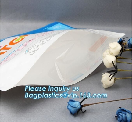 El mini bolso de encargo de k, heló el bolso del Pvc k, resbalador Frosty Soft Bag Pouch, bolso cosmético de la cremallera del resbalador del maquillaje del viaje
