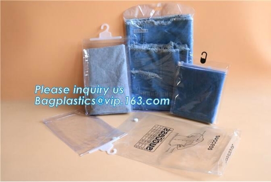 Bolso claro del PVC del vinilo del teléfono móvil del resbalador k, la bolsa de plástico helada mate del bolso de la cremallera del resbalador del PVC con la cremallera, que se puede volver a sellar