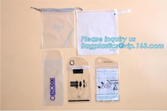 el resbalador de la cremallera de k empaqueta el bolso que nada que embala de la cremallera del resbalador del bikini claro resistente, multifuncional del pvc, nadada helada