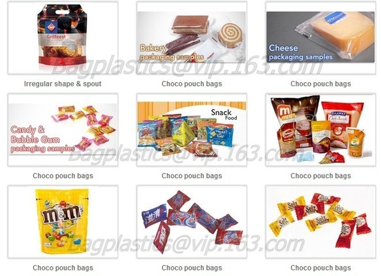 Bolsos de empaquetado sellados laterales del café inferior plano de la caja del cuadrado, bolsos de empaquetado laterales de la categoría alimenticia del escudete del sello con k orgánica