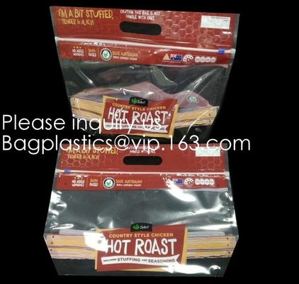 Bolsa inferior plana de la cremallera del plástico transparente para los bolsos de la comida del embalaje del bocado para el arroz que empaqueta, soporte reutilizable encima de los bolsos de la comida, polivinílicos