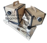 Bolso derecho del papel de aluminio del golpecito en la caja para Juice Cod Bags, prendedero de pescados, caja del bolso, caja, Tin Tie Bags, lazo, bolso del lazo, canalón B