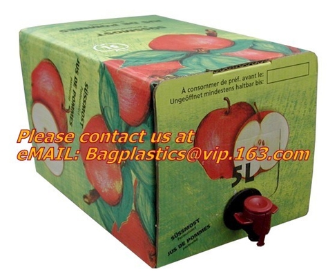 Bolso de café disponible 2L/3L/5L en caja con el bolso del dispensador de la caja del café de la válvula en los bolsos de la caja, portadores del vino, Juice Beverage Bag