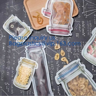 El FDA modificó la comida reutilizable del silicón para requisitos particulares de la cocina, bocado, verdura, bolso del almacenamiento de la carne, bolsos libres del bocado de BPA k para Preserv