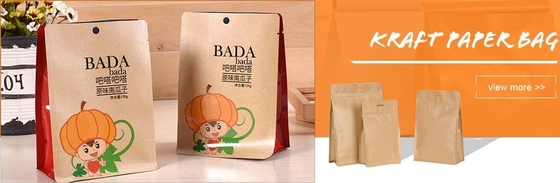Las bolsitas de té vacías respetuosas del medio ambiente biodegradables condimentan la bolsa herbaria, bolsa orgánica/aluminu del polvo del té verde del matcha