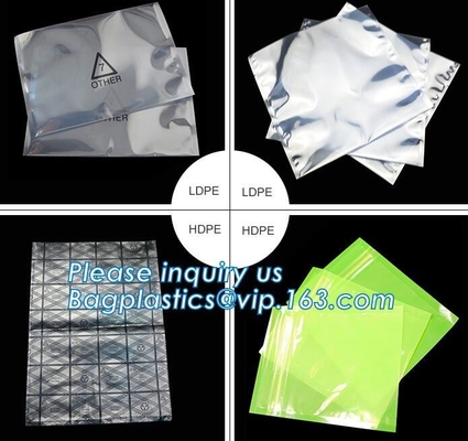 La aduana electrónica del PWB que embalaba imprimió el bagease de aluminio del bagplastics del bolso de la barrera de la humedad del esd de la bolsa plástica del vacío de k