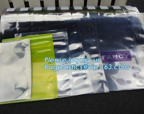 La aduana electrónica del PWB que embalaba imprimió el bagease de aluminio del bagplastics del bolso de la barrera de la humedad del esd de la bolsa plástica del vacío de k