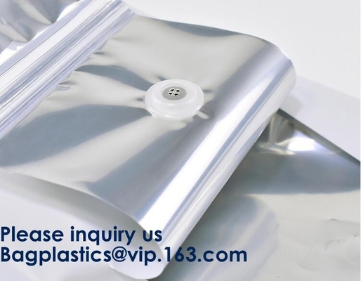 Modificado para requisitos particulares imprimiendo el bolso de café de empaquetado del sello del patio del escudete de Bean Bag Aluminum Foil Side del café con la válvula
