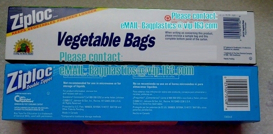 Bolso plástico del almacenamiento de la cerradura de la cremallera del resbalador de la cremallera, bolso de los PP PE k de la categoría alimenticia/bolso de la comida del plástico transparente/bolso de la cerradura de la cremallera para el foo