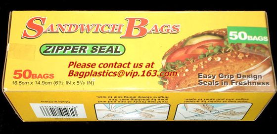 Bolso plástico del almacenamiento de la cerradura de la cremallera del resbalador de la cremallera, bolso de los PP PE k de la categoría alimenticia/bolso de la comida del plástico transparente/bolso de la cerradura de la cremallera para el foo