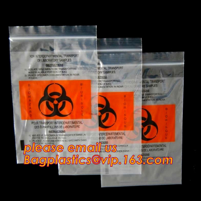 las grapas, cerradura de la cremallera de la comida que los bolsos claros polivinílicos plásticos reconectables limpian el bolso con la aspiradora, cierre en la parte superior de la cerradura de la cremallera helaron las bolsas de plástico para el paño