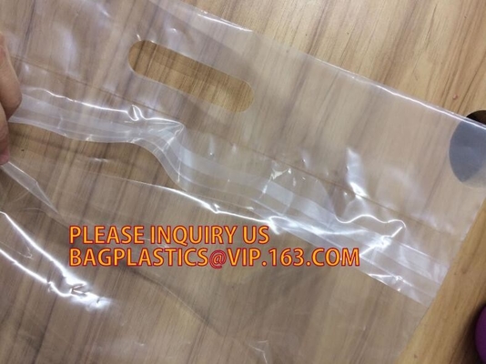 bolso auto-adhesivo con la aleta de la etiqueta engomada, bolso plástico autoadhesivo del regalo de la Navidad de la cerradura de la cremallera del regalo, pac mate del paquete del opp del sello