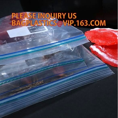 Bolsos reconectables de los bolsos k del congelador del almacenamiento de la comida del FDA en la caja de color, bolso doble del embalaje del papel de aluminio del sello con W