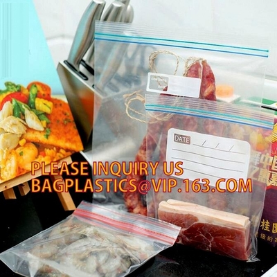 Bolsos reconectables de los bolsos k del congelador del almacenamiento de la comida del FDA en la caja de color, bolso doble del embalaje del papel de aluminio del sello con W
