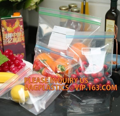 Bolsos reconectables de los bolsos k del congelador del almacenamiento de la comida del FDA en la caja de color, bolso doble del embalaje del papel de aluminio del sello con W