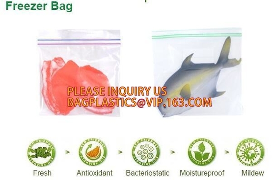 Cremallera colorida barata plástica sellada doble del bolso de la cremallera del bolso de la buena calidad de la cerradura del PE, vagos polivinílicos de la cremallera del sello del espacio de la cremallera doble del ahorrador