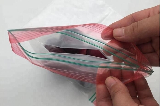 Bolso de vacío plástico de la cremallera del ahorrador de la comida, bolsos plásticos líquidos libres del almacenamiento de la leche materna de la categoría alimenticia del bpa doble de la cremallera, bagpack