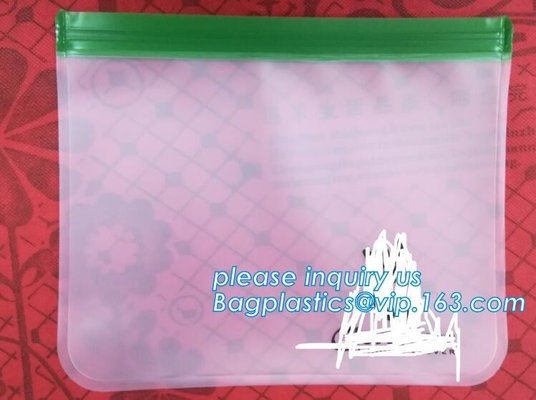 Bolso reutilizable de la comida del sello del silicón del bolso del almacenamiento de la comida - bolso respetuoso del medio ambiente para el almacenamiento de la comida, bolsos del almacenamiento de la conservación de alimentos