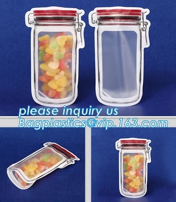 Bolsas de impresión de encargo metalizadas para el acondicionamiento de los alimentos, cremallera, cremallera del soporte de la comida del papel de aluminio de la cerradura de la cremallera para arriba, gripzip