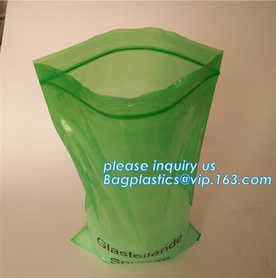 Las bolsas de plástico de la cerradura de la cremallera del sello de la prensa del uno mismo del apretón con el lado rojo, uno mismo Mini Grip Poly Plastic Clear que se puede volver a sellar empaquetan todos los tamaños
