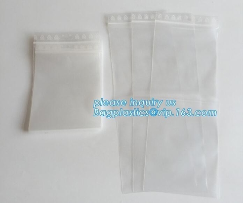 Precio bajo, bolsos de alta calidad del sello del apretón, soporte transparente de la comida del apretón de k del bolso plástico del sello encima de bolsas de empaquetado de la cremallera