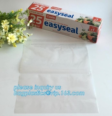 categoría alimenticia que embala el bolso plástico impreso de encargo transparente de los bolsos k de la cremallera del LDPE del bolso claro, Pla del LDPE de la categoría alimenticia
