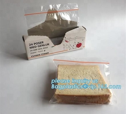 La bolsa de plástico que se puede volver a sellar de la categoría alimenticia para el producto para la fruta seca, bolso de /transparent k del bolso de la cremallera del Ldpe de la categoría alimenticia