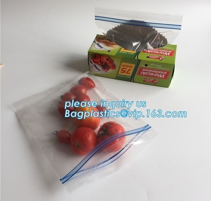La bolsa de plástico que se puede volver a sellar de la categoría alimenticia para el producto para la fruta seca, bolso de /transparent k del bolso de la cremallera del Ldpe de la categoría alimenticia