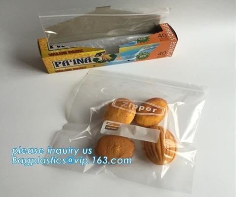 La bolsa de plástico que se puede volver a sellar de la categoría alimenticia para el producto para la fruta seca, bolso de /transparent k del bolso de la cremallera del Ldpe de la categoría alimenticia