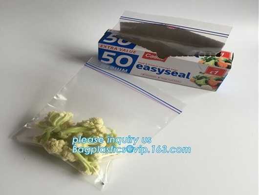 La entrega de la comida empaqueta los bolsos reciclables permanentes de la entrega de la comida, bolso impreso del bocadillo de la categoría alimenticia del material del LDPE